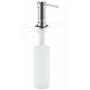 Axor Montreux Deck Mounted Soap Dispenser with 16 oz Capacity - Engineered in Germany, Limited Lifetime Warranty Chrome