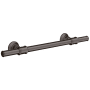 Axor Montreux 19" Towel Bar - Engineered in Germany, Limited Lifetime Warranty Brushed Black Chrome