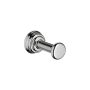 Axor Montreux Single Robe Hook - Engineered in Germany, Limited Lifetime Warranty Chrome