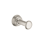 Axor Montreux Single Robe Hook - Engineered in Germany, Limited Lifetime Warranty Brushed Nickel
