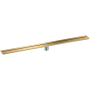 Axor Drain Wall 39-3/8" Linear Shower Drain - Against Wall Installation Brushed Gold Optic