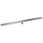 Axor Drain Wall 39-3/8" Linear Shower Drain - Against Wall Installation Brushed Nickel