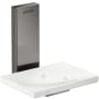 Axor Universal Rectangular Soap Dish Polished Black Chrome