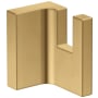 Axor Universal Rectangular Single Robe Hook Brushed Gold Optic