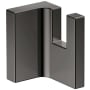 Axor Universal Rectangular Single Robe Hook Polished Black Chrome