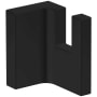Axor Universal Rectangular Single Robe Hook Matte Black