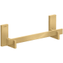 Axor Universal Rectangular 10-1/8" Towel Bar Brushed Gold Optic