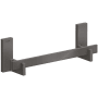 Axor Universal Rectangular 10-1/8" Towel Bar Brushed Black Chrome