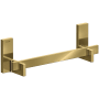 Axor Universal Rectangular 10-1/8" Towel Bar Polished Gold Optic
