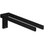 Axor Universal Rectangular 14-1/2" Towel Bar Matte Black
