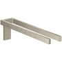 Axor Universal Rectangular 14-1/2" Towel Bar Brushed Nickel