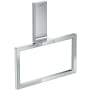 Axor Universal Rectangular 7-7/8" Wall Mounted Towel Ring Chrome