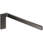 Axor Universal Rectangular 14-1/2" Towel Bar Polished Black Chrome