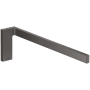 Axor Universal Rectangular 14-1/2" Towel Bar Brushed Black Chrome
