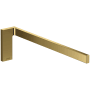 Axor Universal Rectangular 14-1/2" Towel Bar Polished Gold Optic