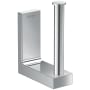 Axor Universal Rectangular Wall Mounted Euro Toilet Paper Holder Chrome