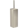 Axor Universal Rectangular Wall Mounted Toilet Brush Holder Brushed Nickel