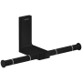 Axor Universal Rectangular Wall Mounted Euro Toilet Paper Holder Matte Black