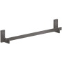 Axor Universal Rectangular 24" Towel Bar Brushed Black Chrome