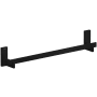 Axor Universal Rectangular 24" Towel Bar Matte Black