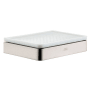 Axor Universal SoftSquare Soap Dish for Wall/Rail Installation - Engineered in Germany, Limited Lifetime Warranty Brushed Nickel