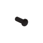 Axor Universal Circular Single Robe Hook Matte Black