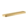 Axor Universal SoftSquare 27-3/8" Towel Bar and Rail for Bathroom Accessories - Engineered in Germany, Limited Lifetime Warranty Brushed Gold Optic