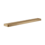 Axor Universal SoftSquare 35-1/4" Towel Bar and Rail for Bathroom Accessories - Engineered in Germany, Limited Lifetime Warranty Brushed Bronze
