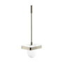 Axor Universal SoftSquare Toilet Brush for Wall Installation - Engineered in Germany, Limited Lifetime Warranty Polished Nickel