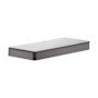 Axor Universal SoftSquare Shelf for Wall/Rail Installation - Engineered in Germany, Limited Lifetime Warranty Brushed Black Chrome