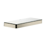Axor Universal SoftSquare Shelf for Wall/Rail Installation - Engineered in Germany, Limited Lifetime Warranty Polished Nickel