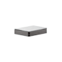 Axor Universal SoftSquare 5-7/8" Bathroom Shelf - Engineered in Germany, Limited Lifetime Warranty Brushed Black Chrome