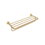 Axor Universal Circular 24" Metal Towel Rack Brushed Gold Optic