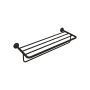 Axor Universal Circular 24" Metal Towel Rack Matte Black