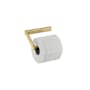 Axor Universal SoftSquare Wall Mounted Tissue Holder - Engineered in Germany, Limited Lifetime Warranty Brushed Gold Optic