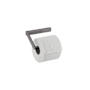 Axor Universal SoftSquare Wall Mounted Tissue Holder - Engineered in Germany, Limited Lifetime Warranty Brushed Black Chrome