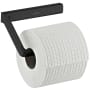 Axor Universal SoftSquare Wall Mounted Tissue Holder - Engineered in Germany, Limited Lifetime Warranty Matte Black