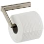 Axor Universal SoftSquare Wall Mounted Tissue Holder - Engineered in Germany, Limited Lifetime Warranty Brushed Nickel