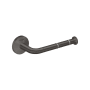 Axor Universal Circular Wall Mounted Euro Toilet Paper Holder Brushed Black Chrome