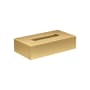 Axor Universal Circular Free Standing Tissue Box Brushed Gold Optic