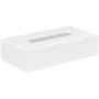 Axor Universal Circular Free Standing Tissue Box Matte White
