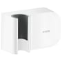 Axor ONE Wall Mounted Handshower Holder - Engineered in Germany, Limited Lifetime Warranty Matte White