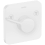 Axor ONE Single Handle 2 Function Diverter Valve Trim - Engineered in Germany, Limited Lifetime Warranty Matte White