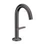 Axor One 1.2 GPM Single Hole Bathroom Faucet 140 - Less Drain Assembly Brushed Black Chrome