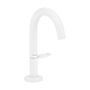 Axor One 1.2 GPM Single Hole Bathroom Faucet 140 - Less Drain Assembly Matte White