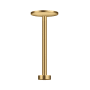 Axor ONE 14" Ceiling Mounted 2-Jet Shower Arm for ONE 2-Jet Ceiling Showerhead - Engineered in Germany, Limited Lifetime Warranty Brushed Gold Optic