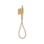 Axor Citterio C Single Function 1.75 GPM Wall Mount Hand Shower with Holder and Hose Brushed Gold Optic