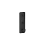 Axor Citterio C Thermostatic Valve Trim with Integrated Volume Control and Diverter for 2 Functions, Cubic Cut Handle - Less Rough In Matte Black