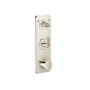 Axor Citterio C Thermostatic Valve Trim with Integrated Volume Control and Diverter for 2 Functions, Cubic Cut Handle - Less Rough In Polished Nickel