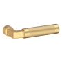 Baldwin L030 Gramercy Knurled Pair of Door Levers without Rosettes from the Estate Collection Vintage Brass